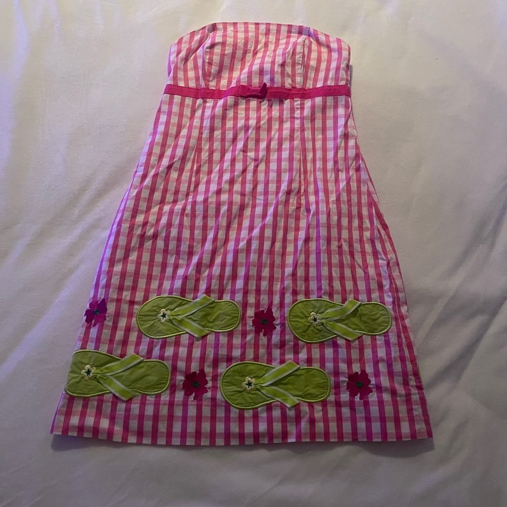 Lilly Pulitzer Strapless Mini Dress